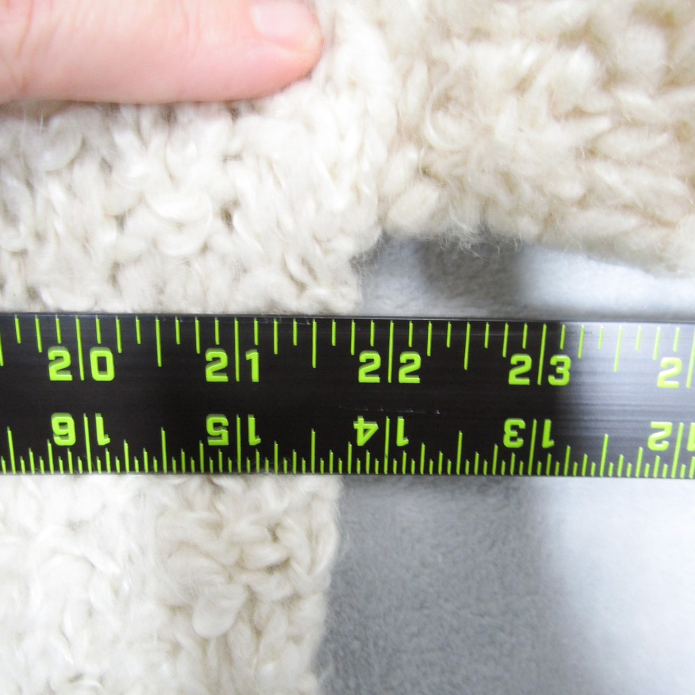 The Black Sheep Large Homespun Knit Cardigan Open Front Cozy Bohemian Women - Picture 6 of 9